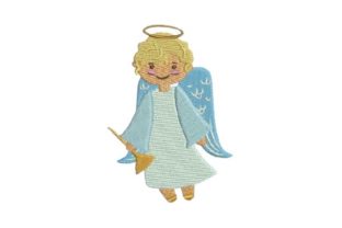 Christmas Angel Embroidery Design Review for Handmade Gifts