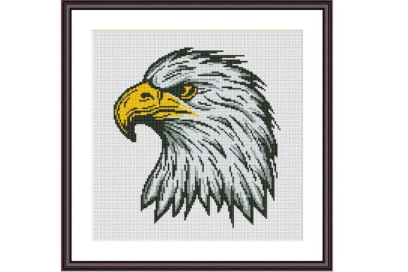 Eagle Cross Stitch Pattern for Seasonal Collections
