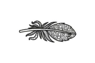 Feather Black Pattern: A Designer's Review for Boutique Sweatshirts