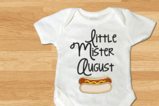 Little Mister August Hot Dog Applique Embroidery Review