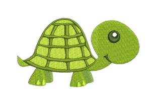 Nursery Turtle: A Design Review for Boutique Sweatshirt Embroidery